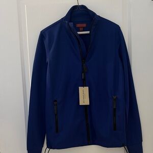 Blue Zippered Men's Jacket